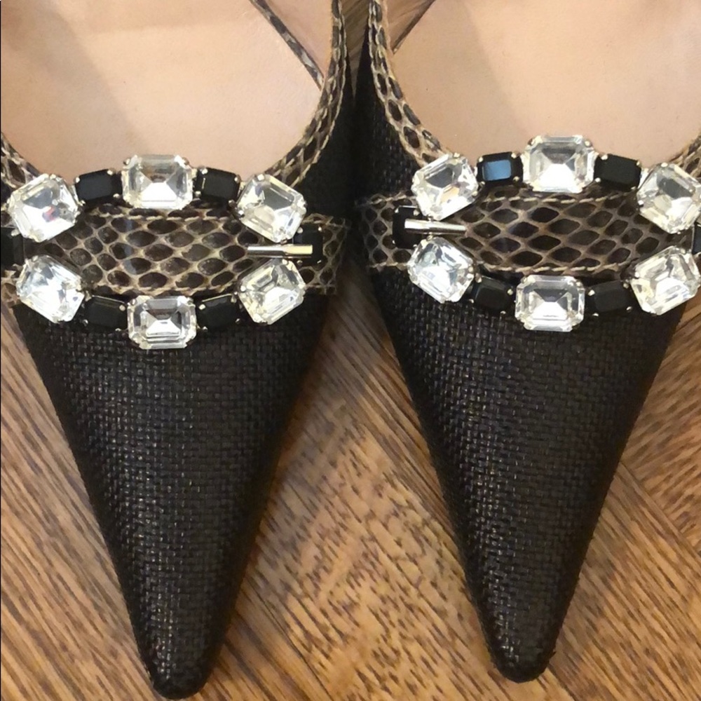 Sebastian Mixed-Media Heels - Picture 8 of 8